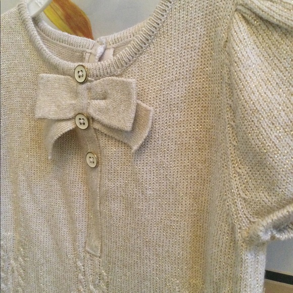 Size 4 dress cream and golden - Picture 6 of 6